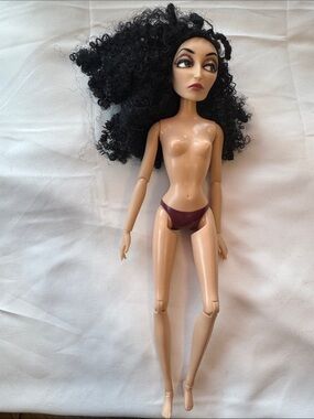 Disney Store Tangled Mother Gothel Doll nude